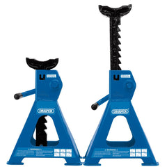 Draper Ratchet Axle Stands, 2 Tonne (Pair) 30878