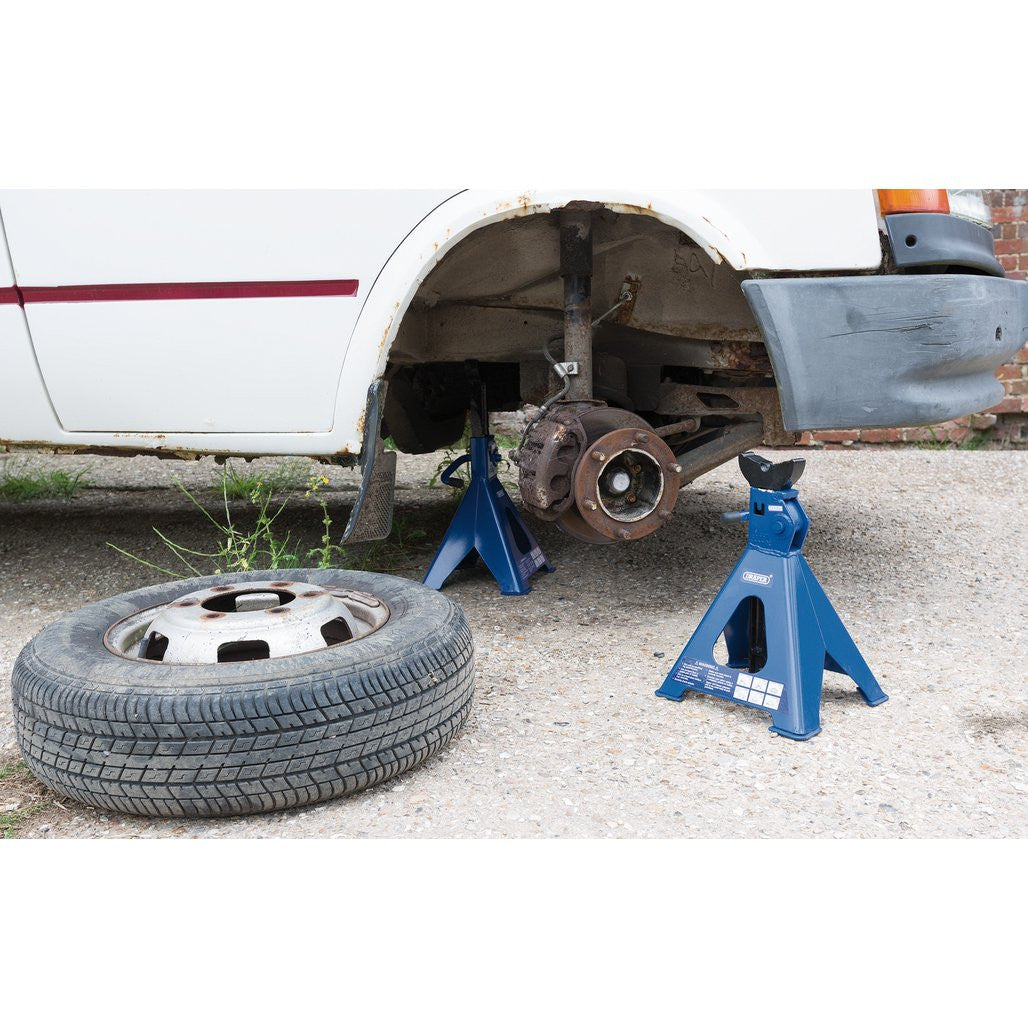 Draper Ratchet Axle Stands, 6 Tonne (Pair) 30883
