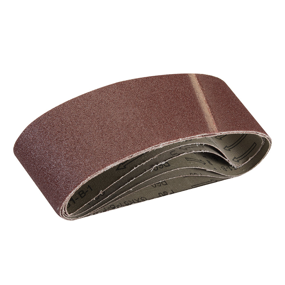 Silverline Sanding Belts 75 x 533mm 5pk 308931