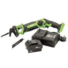 Draper D20 20V Pruning Saw, 1 x 4.0Ah Battery, 1 x Fast Charger  30901