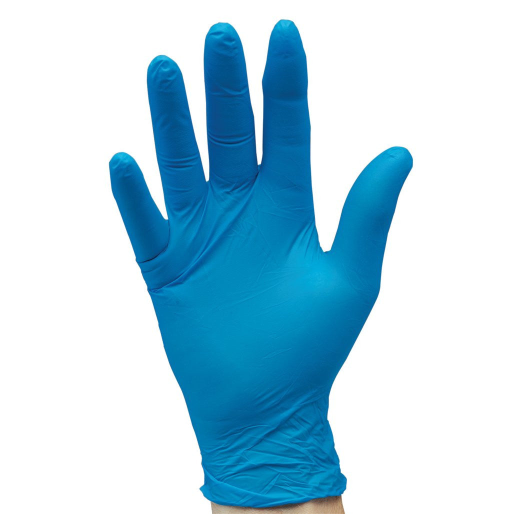 Draper Nitrile Gloves, Medium, Blue (Pack of 100)  30927