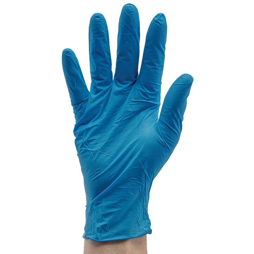 Draper Nitrile Gloves, Large, Blue (Pack of 100)  30928