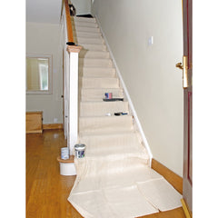 Draper Staircase Cotton Dust Sheet, 7.2 x 0.9m  30940