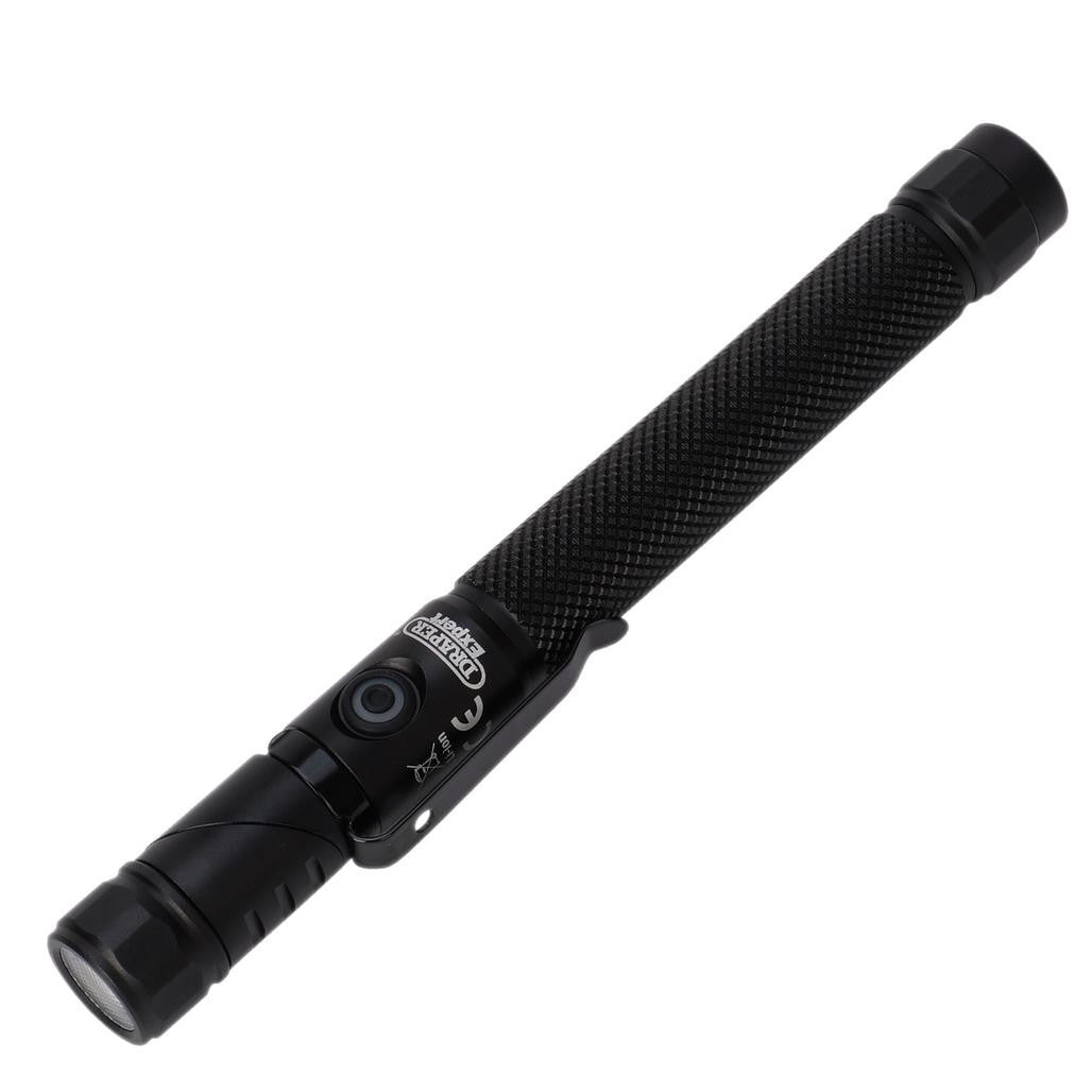 Draper Draper Expert SMD LED USB Rechargeable 90° Adjustable Torch, 3.5W, 350 Lumens, USB-C Cable Supplied