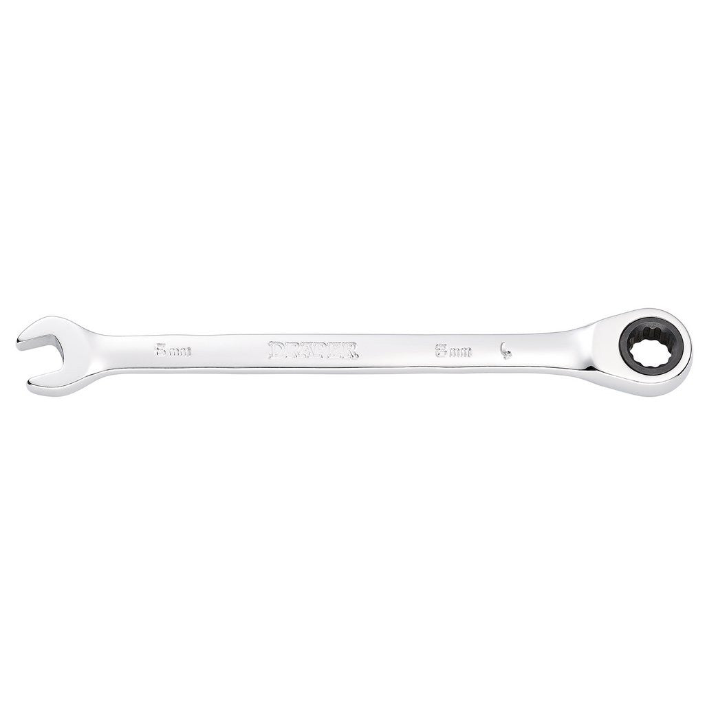 Draper Metric Ratcheting Combination Spanner, 8mm  31005