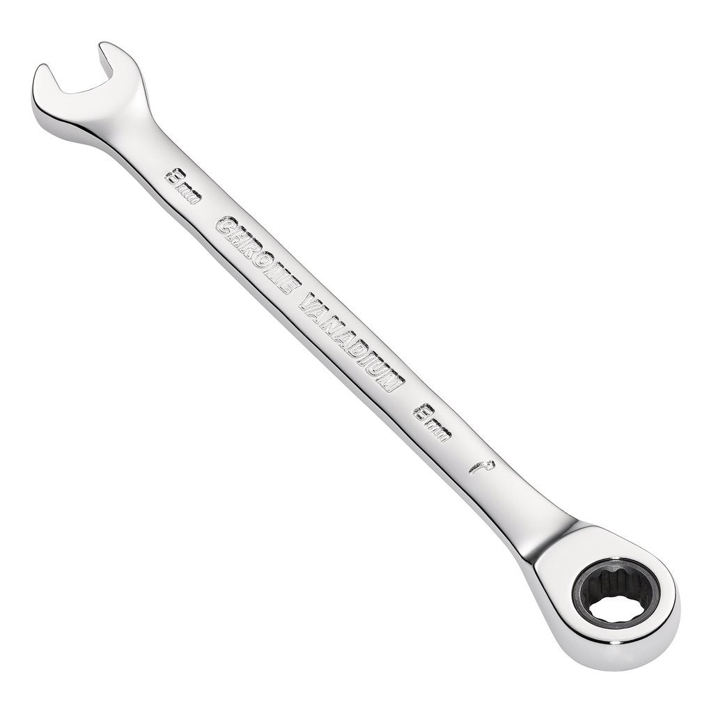 Draper Metric Ratcheting Combination Spanner, 8mm  31005