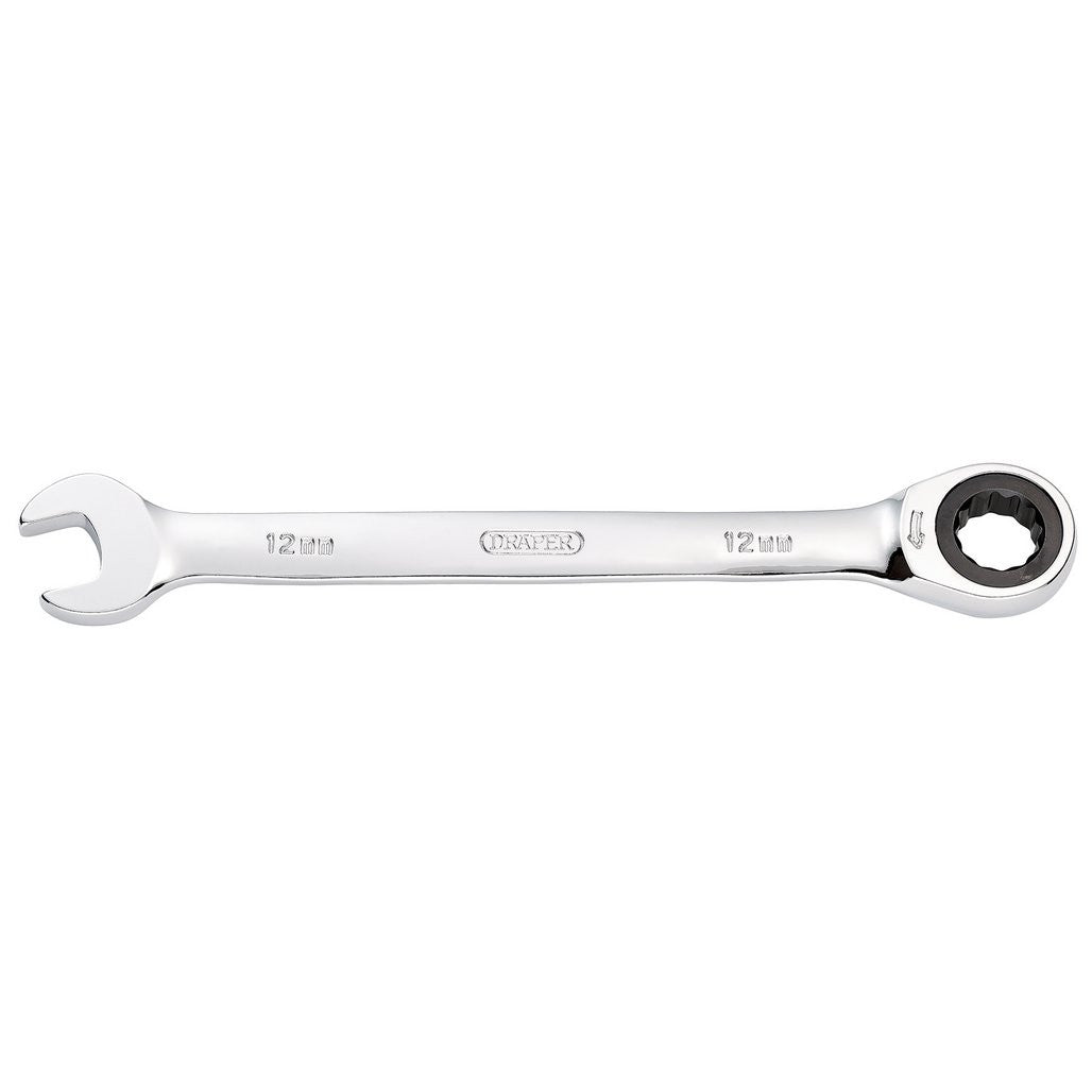 Draper Metric Ratcheting Combination Spanner, 12mm  31009