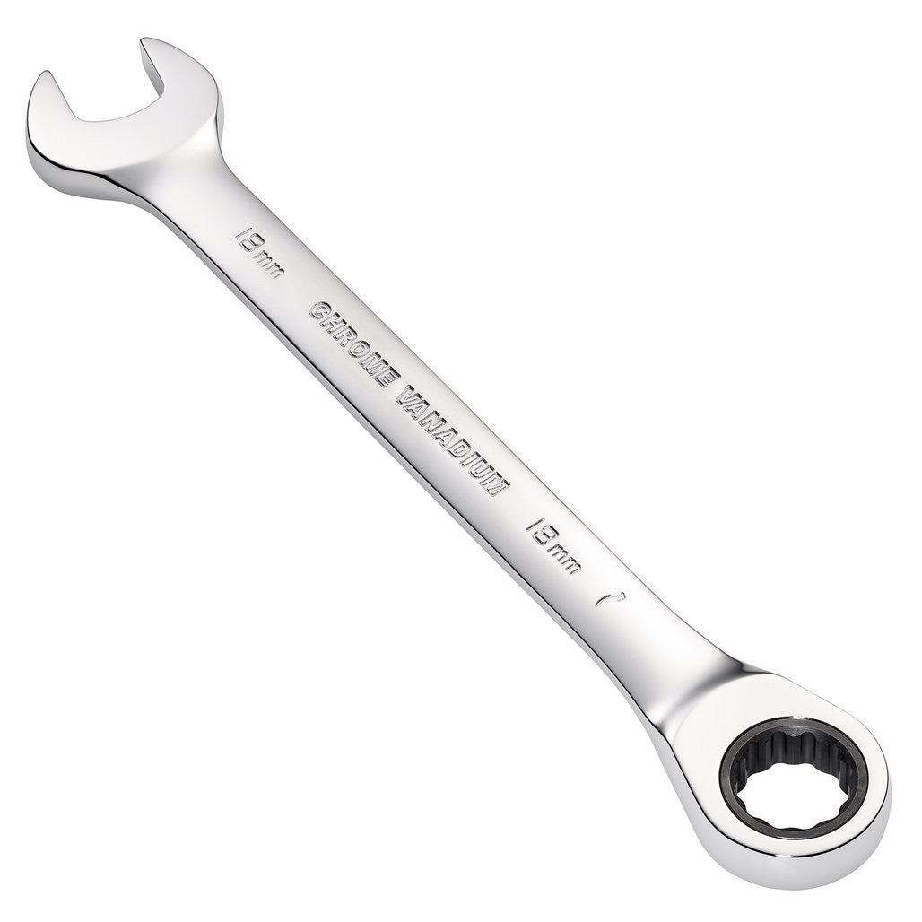 Draper Metric Ratcheting Combination Spanner, 18mm  31015