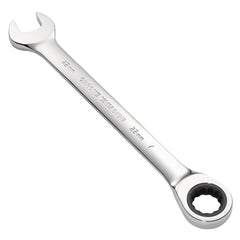 Draper Metric Ratcheting Combination Spanner, 22mm  31022