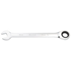Draper Metric Ratcheting Combination Spanner, 24mm  31023