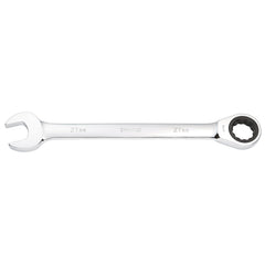 Draper Metric Ratcheting Combination Spanner, 27mm  31025