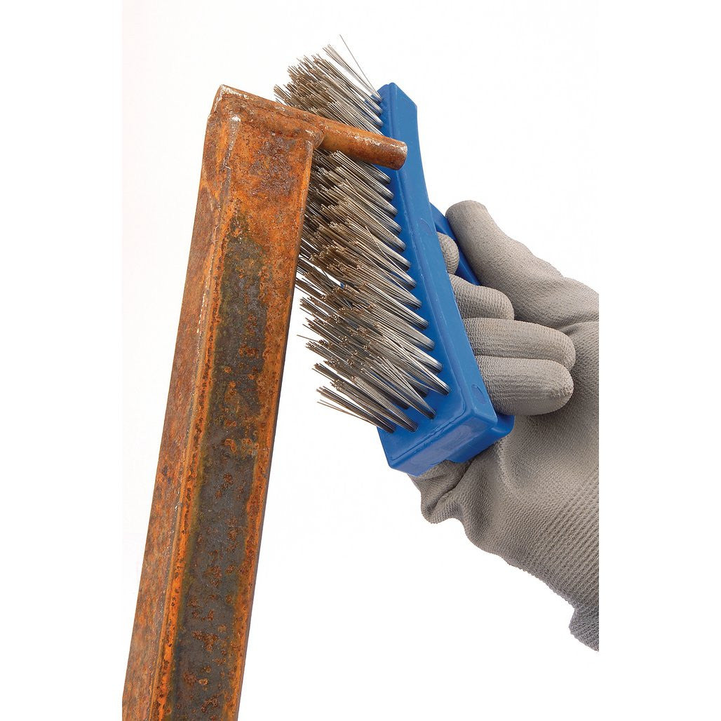 Draper D-Handle Wire Brush, 160mm  31077