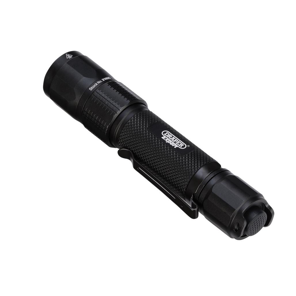 Draper Draper Expert SMD LED USB Rechargeable High Performance Torch, 12W, 1200 Lumens, USB-C Cable Supplied