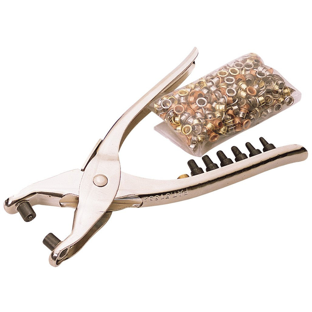 Draper Interchangeable Hole Punch and Eyelet Pliers, 210mm  31096