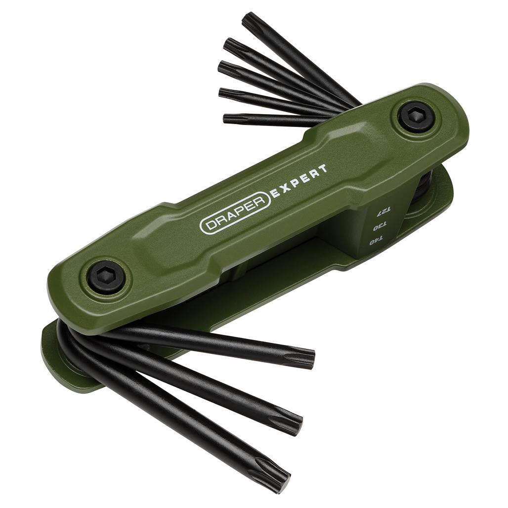 Draper Expert TX-STAR® Folding Key Set (8 Piece)  31111
