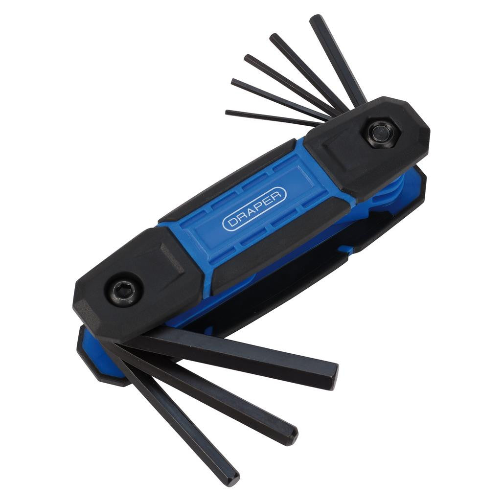 Draper Folding Hex Key Set (8 Piece)  31124