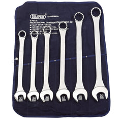 Draper Heavy Duty Long Pattern Metric Combination Spanner Set (6 Piece)  31167