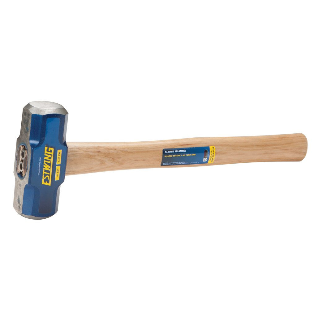 Draper Estwing ESH-416W Hickory Shaft Sledge Hammer, 1.8kg/4lb  31301