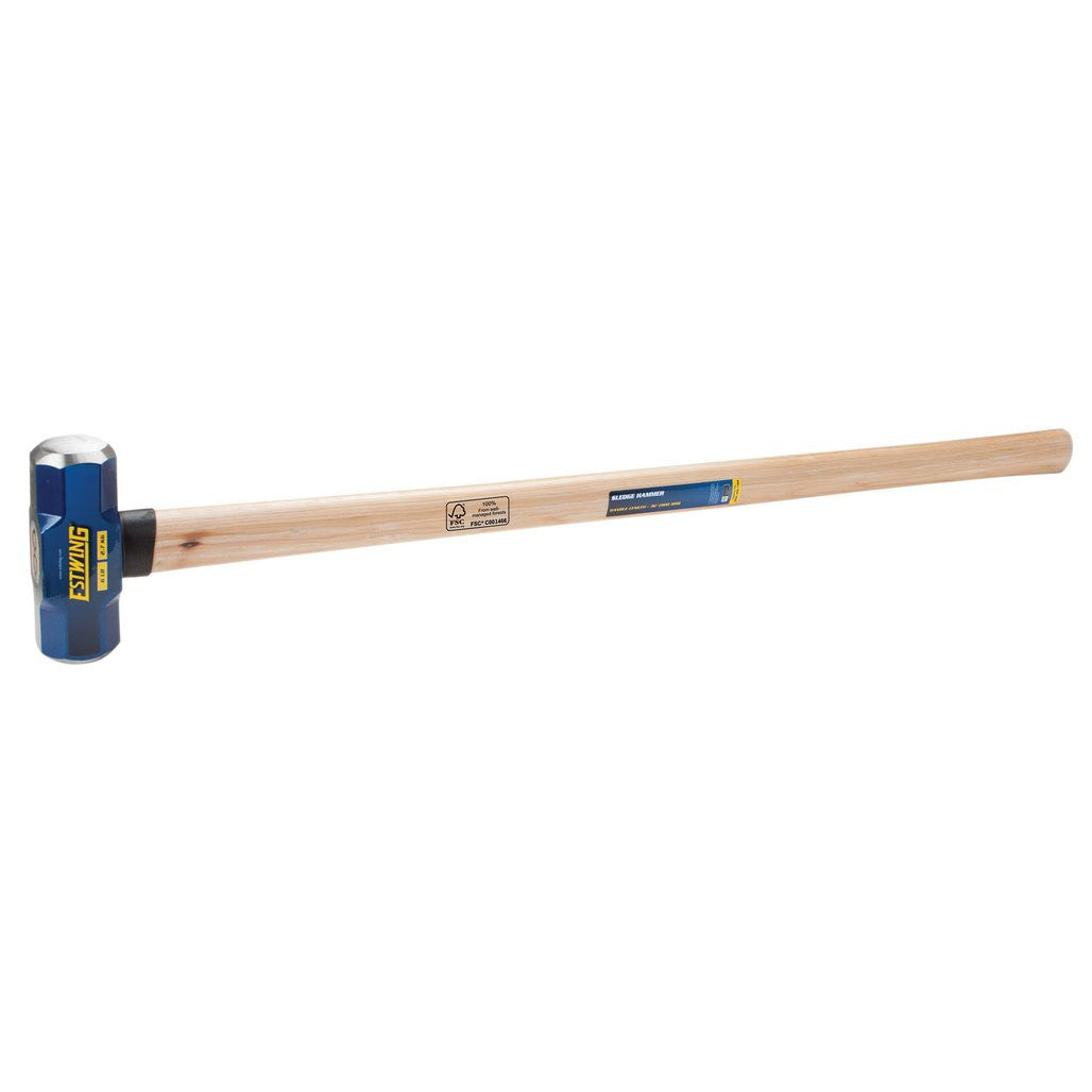 Draper Estwing ESH-636W Hickory Shaft Sledge Hammer, 2.7kg/6lb  31302