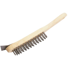 Draper 4 Row Wire Scratch Brush with Scraper, 290mm  31573