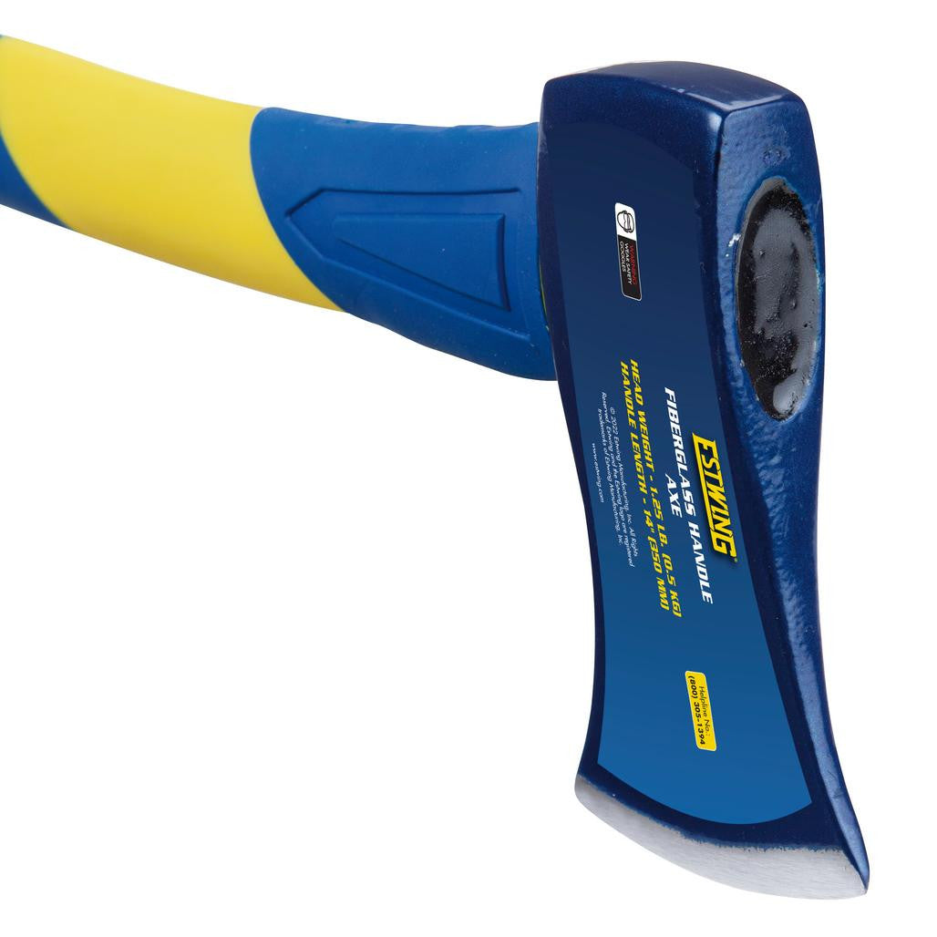 Draper Estwing EAX-114F Axe with Fibreglass Shaft, 0.5kg/1.25lb  31621