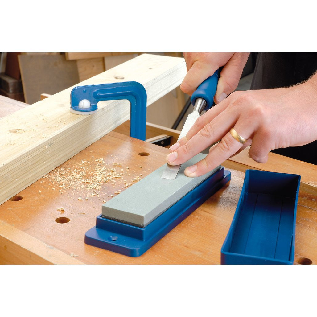 Draper Silicone Carbide Sharpening Stone with Box, 200 x 50 x 25mm  31696