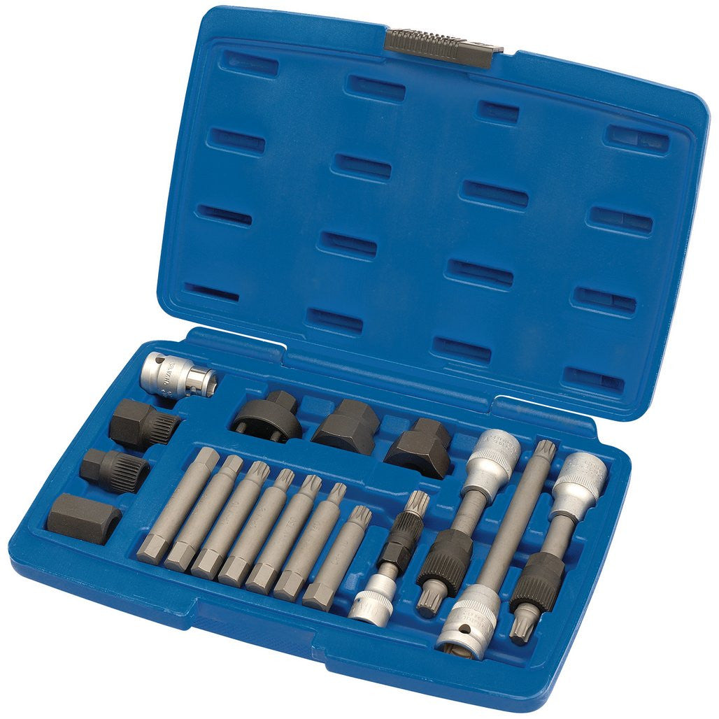 Draper Expert Alternator Pulley Tool Kit (18 Piece) 31921