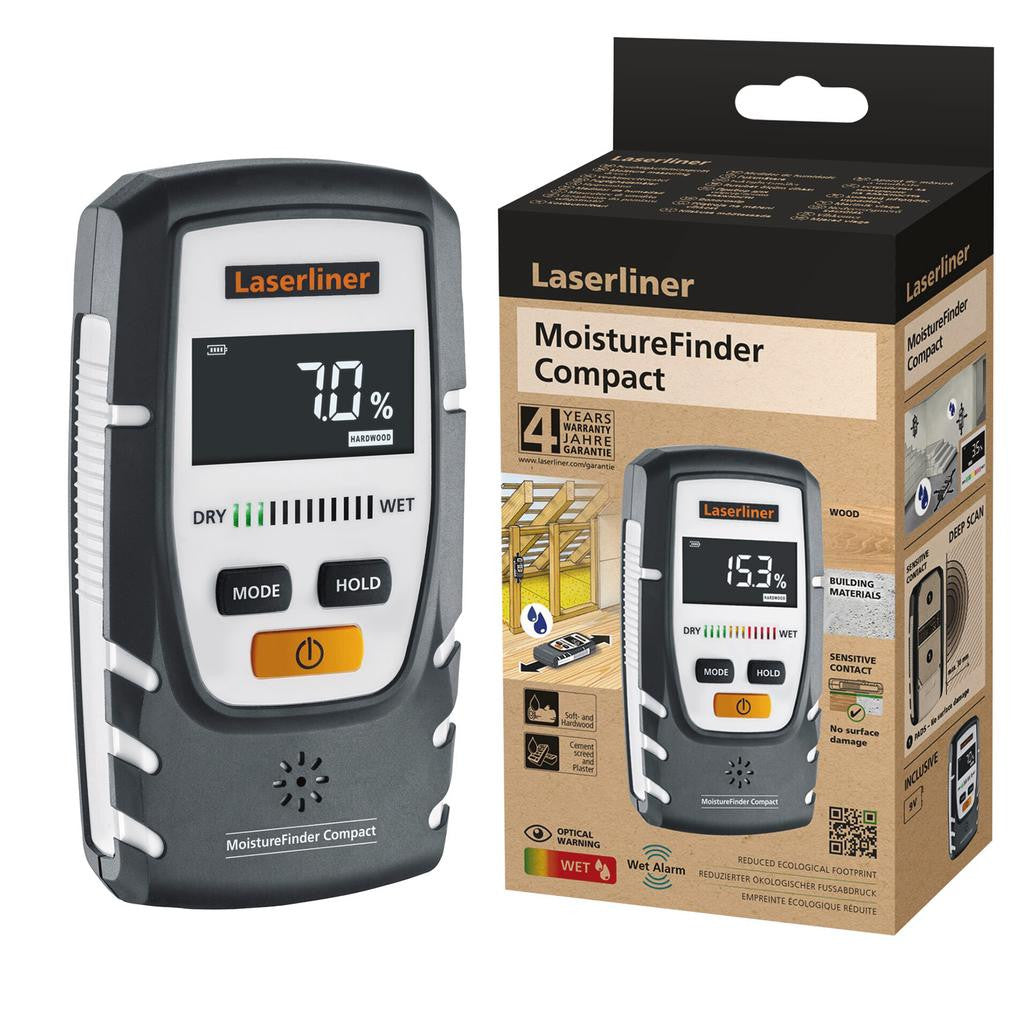 Draper Laserliner 082.332E MoistureFinder Compact Material Moisture Measuring Device  31947