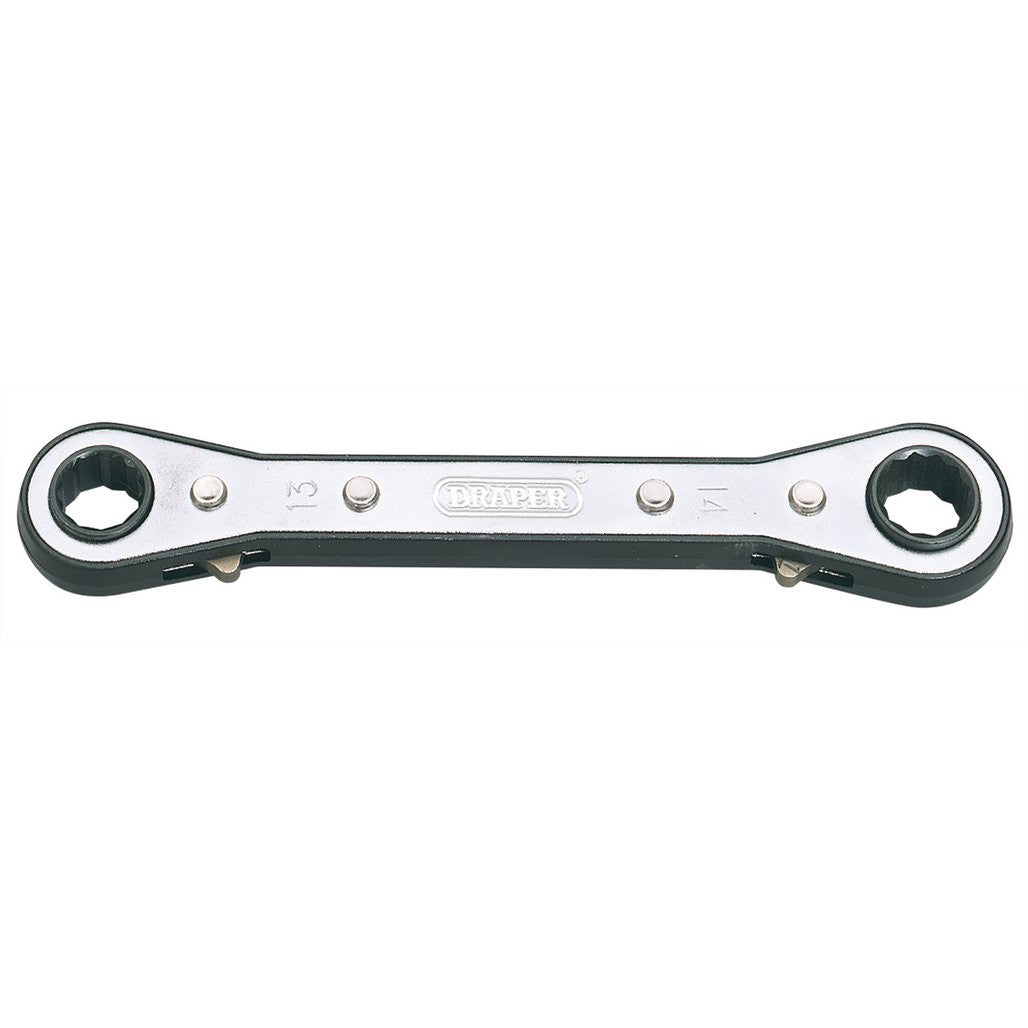 Draper Ratcheting Ring Spanner, 13 x 14mm  31995