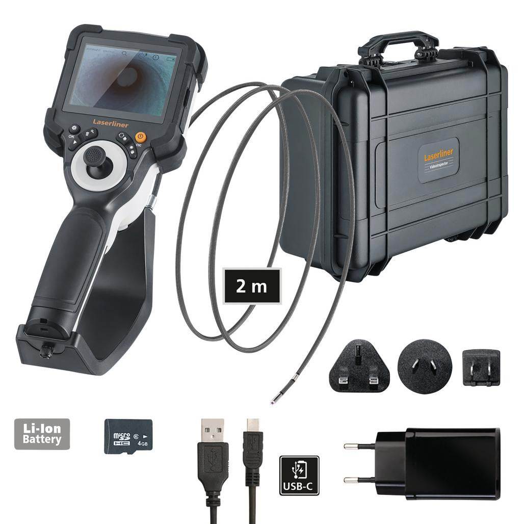 Draper Laserliner 082.236A VideoInspector 3DL Professional Video Inspection System