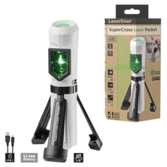 Draper Laserliner 081.124E SuperCross-Laser Pocket Cross Line Laser  32157