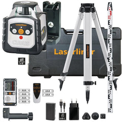 Draper Laserliner 052.205A Cubus 210 S Set Rotary Laser Kit, 1500mm   32170