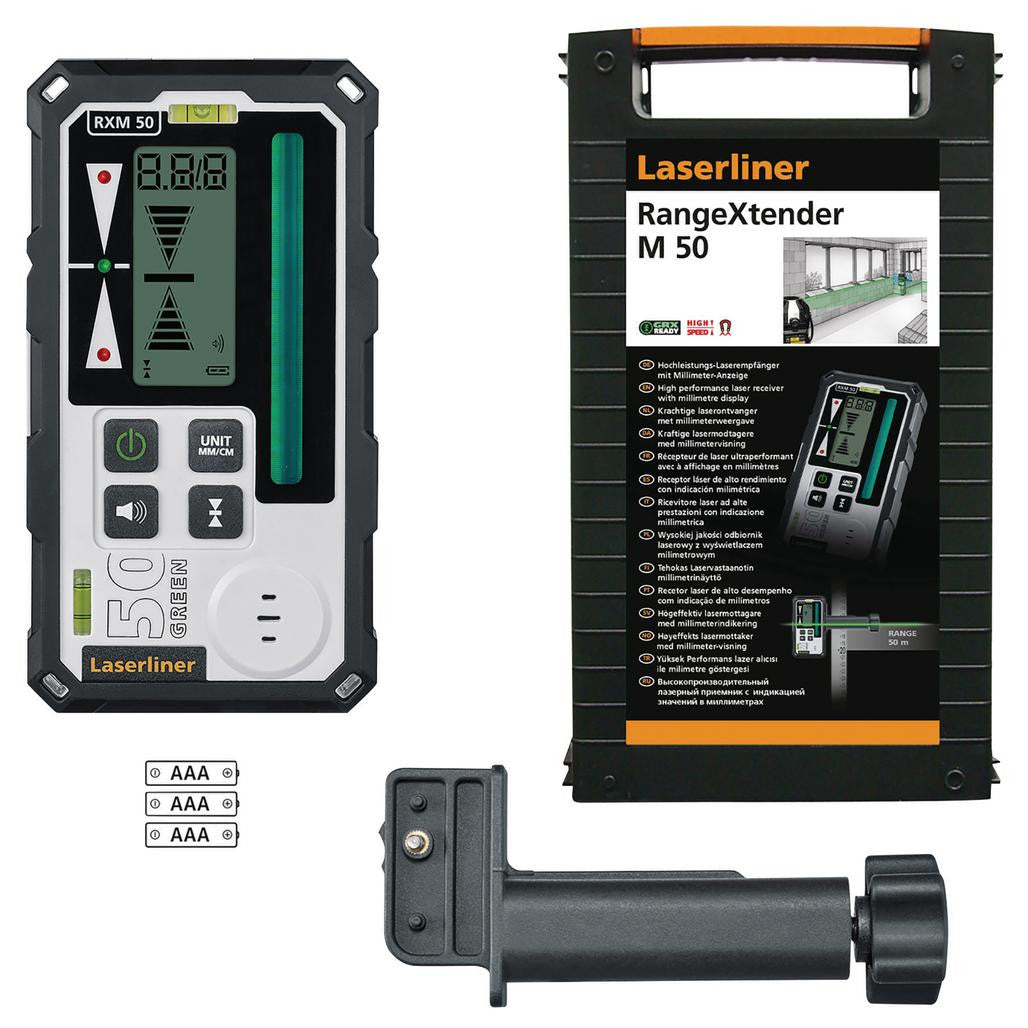 Draper Laserliner 033.70A RangeXtender M 50 Laser Receiver  32172