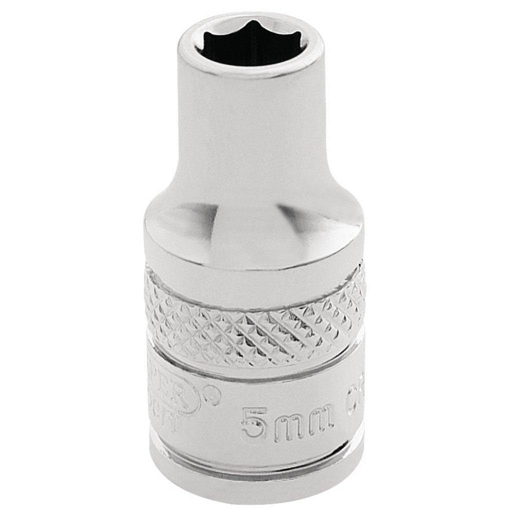 Draper Expert HI-TORQ® 6 Point Socket, 1/4" Sq. Dr., 5.0mm  32427