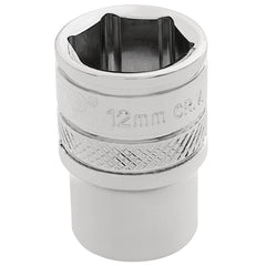 Draper Expert HI-TORQ® 6 Point Socket, 1/4" Sq. Dr., 12mm  32569
