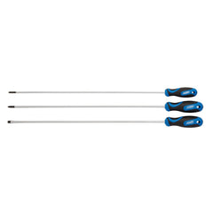 Draper Extra Long Reach Soft Grip Screwdriver Set, 450mm (3 Piece)  32603