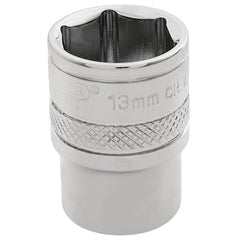 Draper Expert HI-TORQ® 6 Point Socket, 1/4" Sq. Dr., 13mm  32633