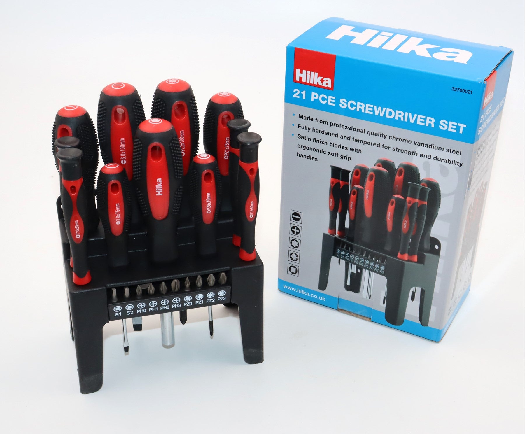 Hilka 21 pce Screwdriver Set 32700021