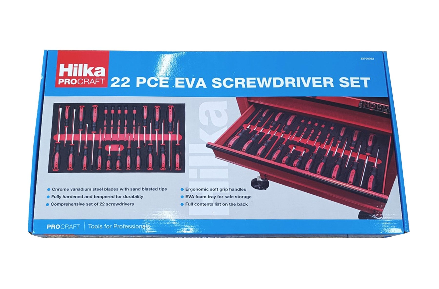 Hilka 22 pce EVA Screwdriver Set 32700022