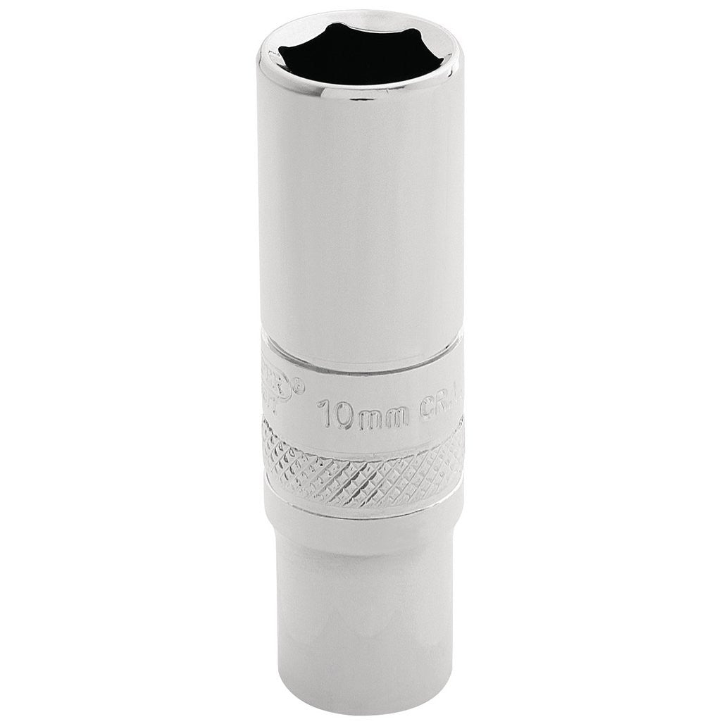Draper Expert HI-TORQ® 6 Point Deep Socket, 1/4" Sq. Dr., 10mm  32761