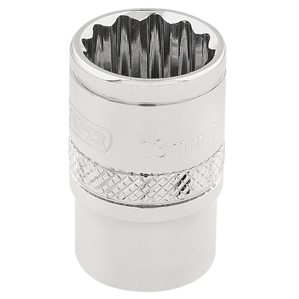 Draper Expert HI-TORQ® 12 Point Socket, 3/8" Sq. Dr., 13mm  32776