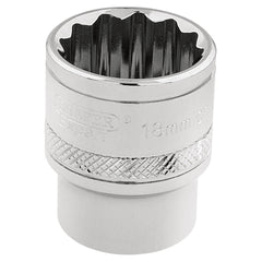 Draper Expert HI-TORQ® 12 Point Socket, 3/8" Sq. Dr., 18mm  32786