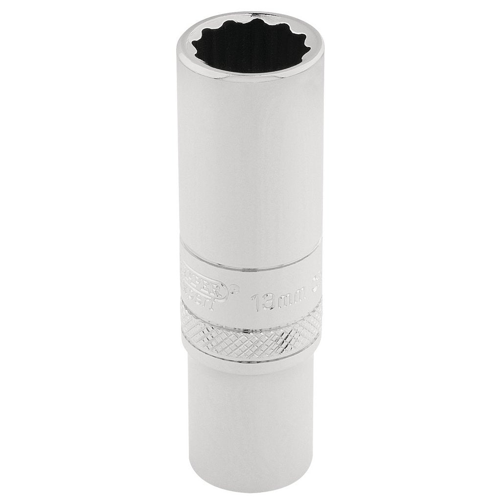 Draper Expert HI-TORQ® 12 Point Deep Socket, 3/8" Sq. Dr., 12mm  32822