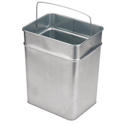 Bunker Galvanised Trash Bin 32855