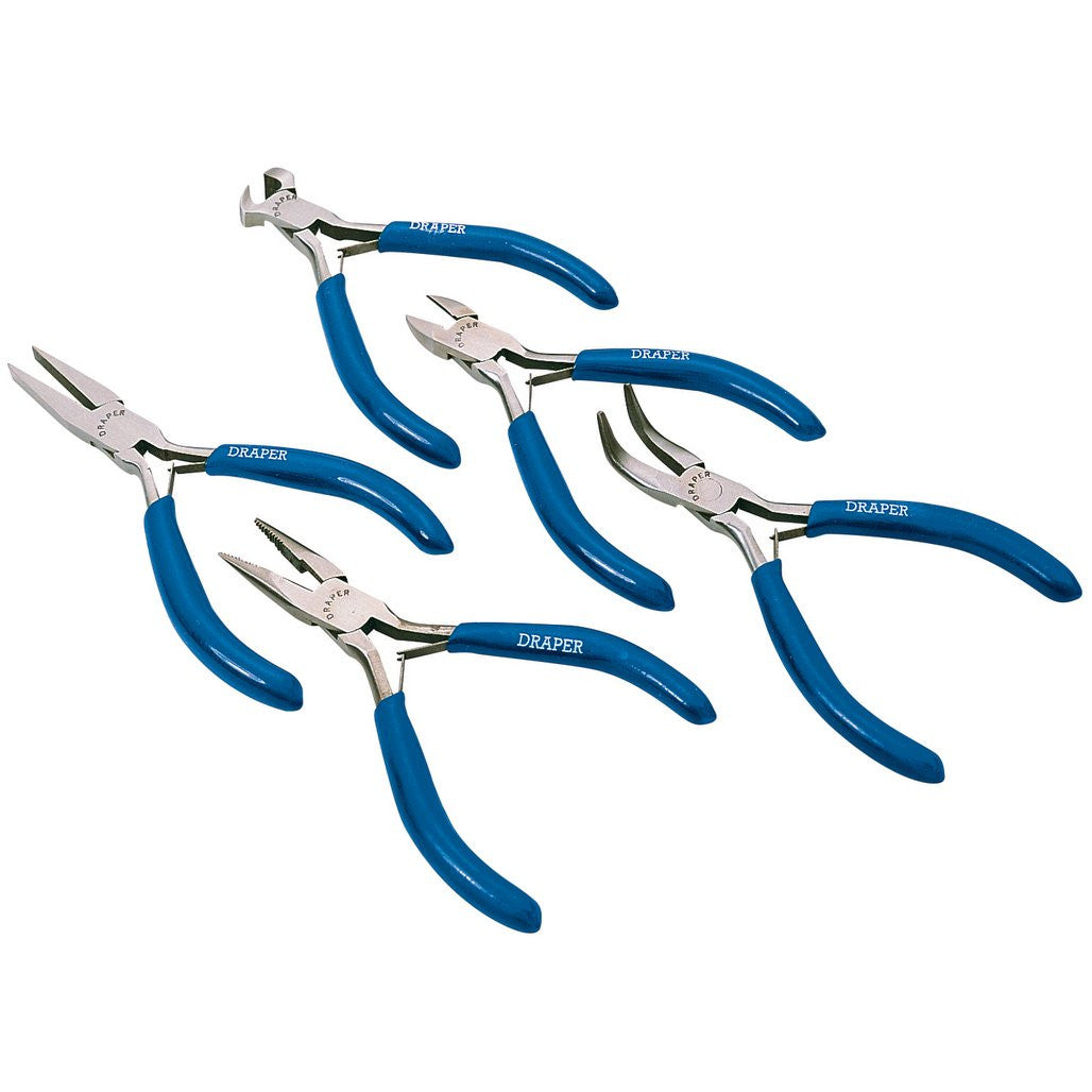 Draper Carbon Steel Mini Plier Set (5 Piece)  33057