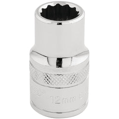 Draper Expert HI-TORQ® 12 Point Socket, 1/2" Sq. Dr., 12mm  33097
