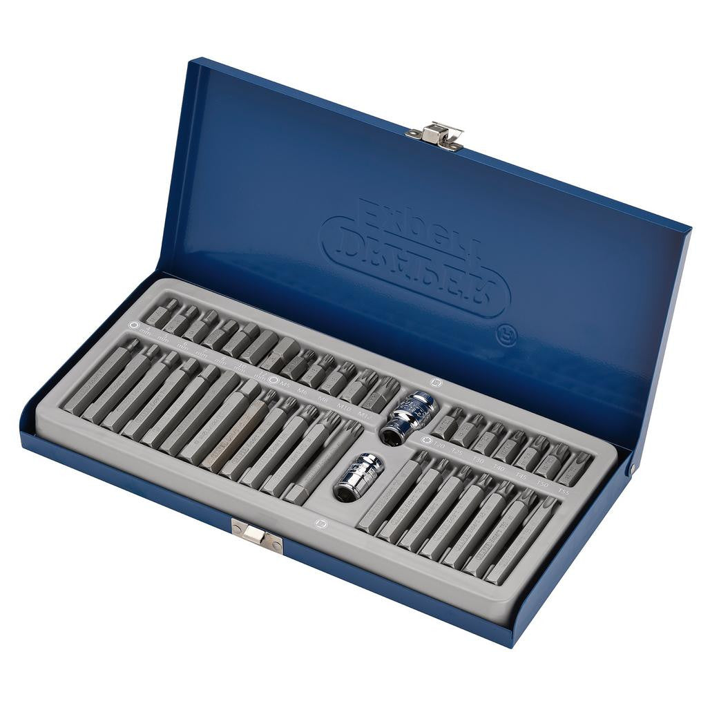 Draper Expert TX-STAR® Hex. & Spline Mechanics Bit Set, 3/8, 1/2" Sq. Dr. (40 Piece)  33322