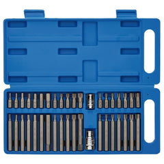 Draper TX-STAR® Hex. & Spline Mechanics Bit Set, 3/8, 1/2" Sq. Dr. (40 Piece)  33323