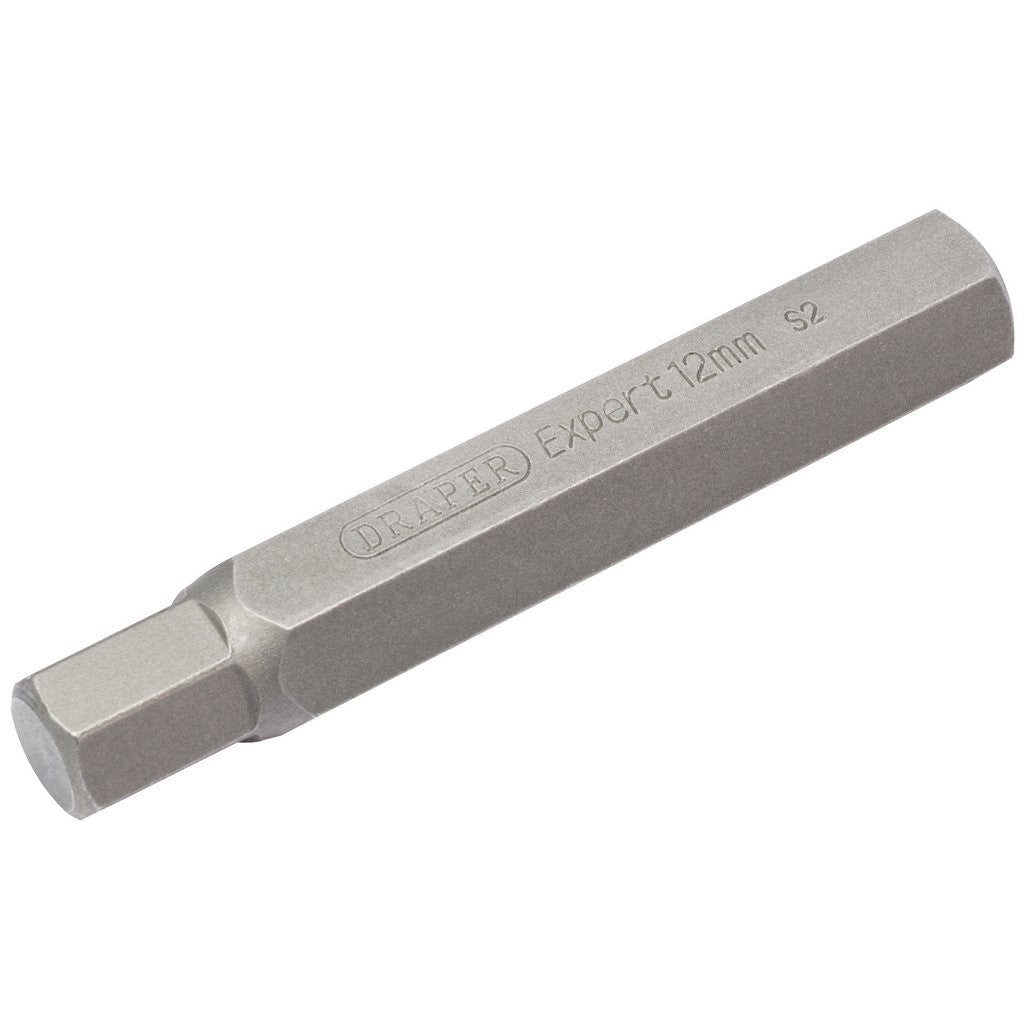 Draper Expert Hexagonal 10mm Insert Bit for Mechanics Bit Sets, 12mm x 75mm  33338
