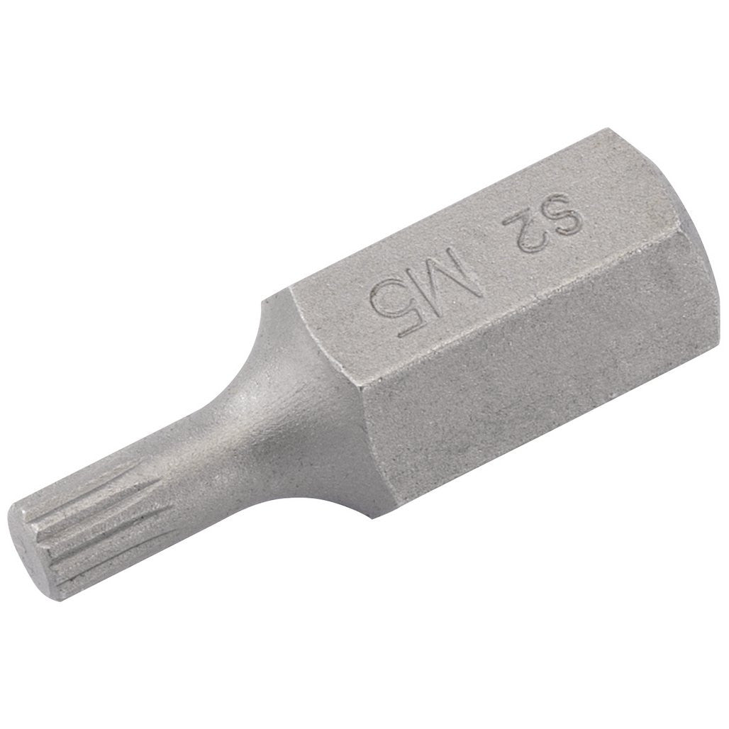 Draper Expert Spline 10mm Insert Bit for Mechanics Bit Sets, M5 x 30mm  33339
